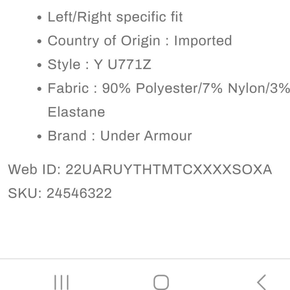Under Armour nwt